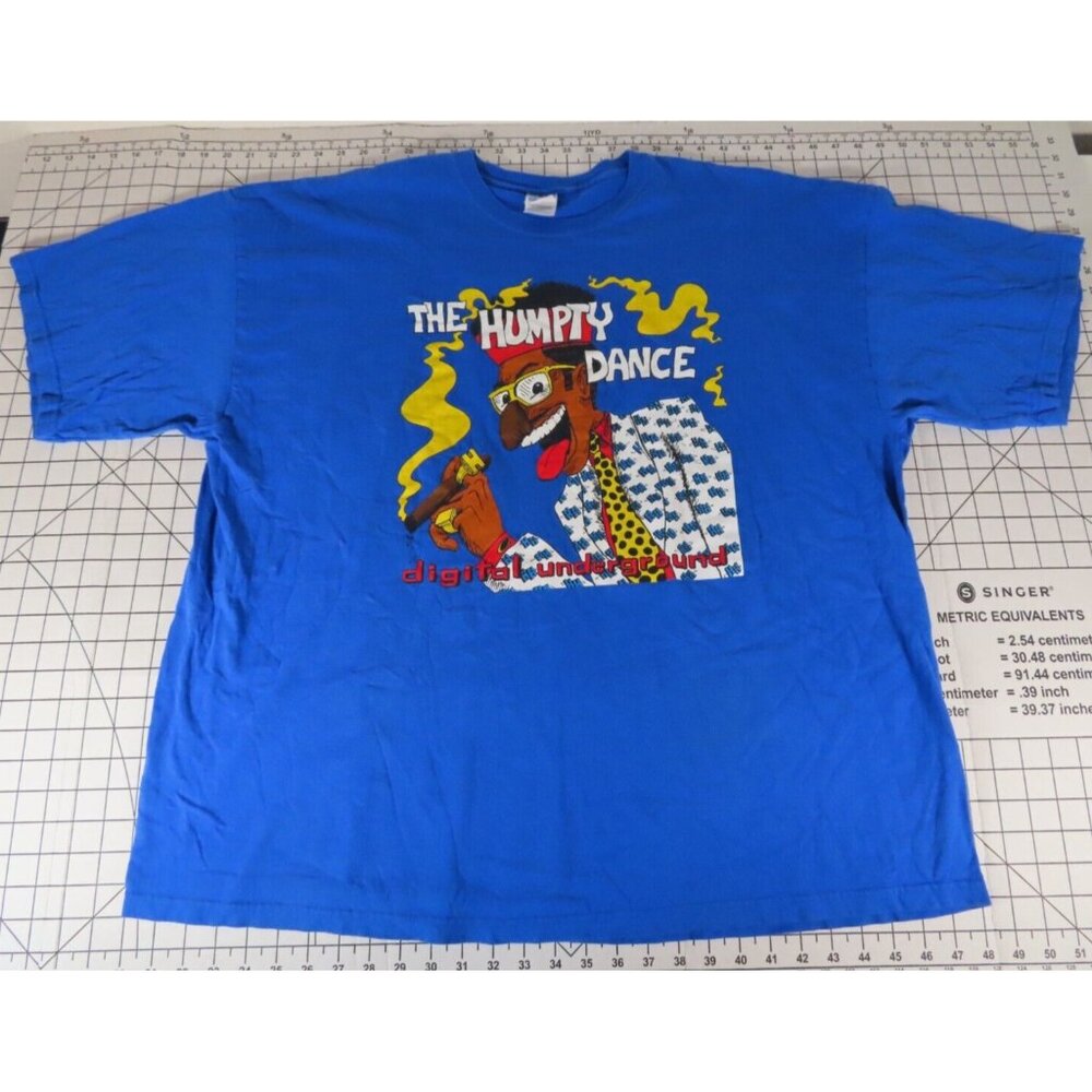 VTG Digital Underground The Humpty Dance 90s Blue T-Shirt Size 3XL